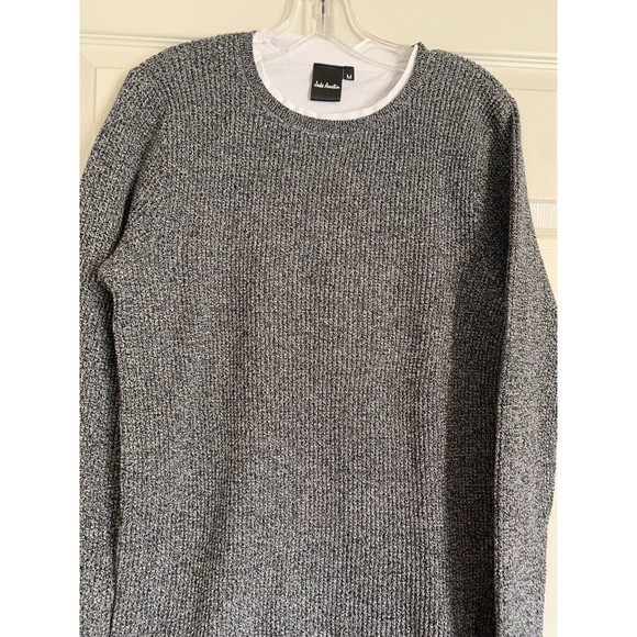 Jake Austin Sweater Pullover crew neck black Women's Size medium cotton - Picture 2 of 10